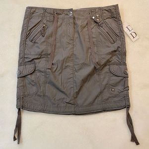 Dalia Gray Cargo Skirt SIZE 12